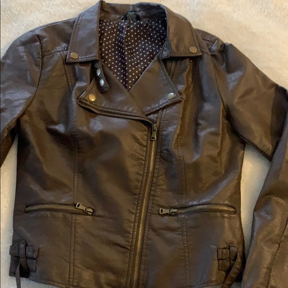 Leather jacket